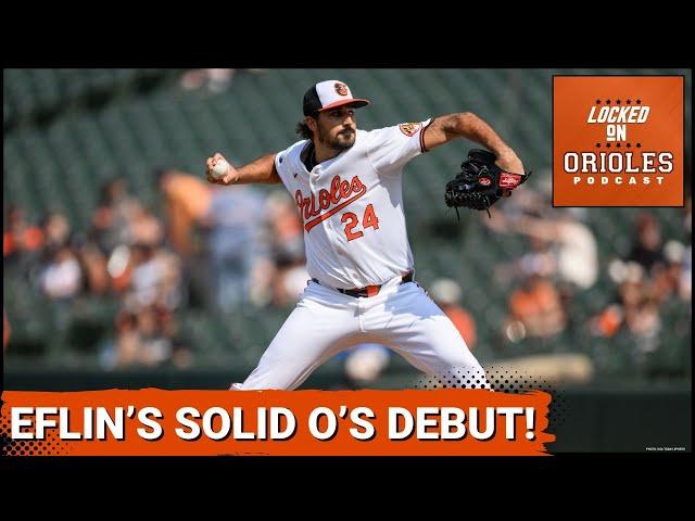 Orioles split doubleheader with Blue Jays in Zach Eflin's first start