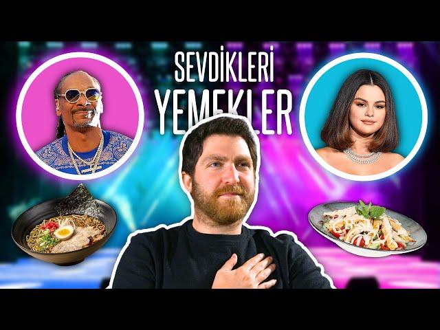 YABANCI ŞARKICILARIN EN SEVDİĞİ YEMEKLERİ DENEDİK!