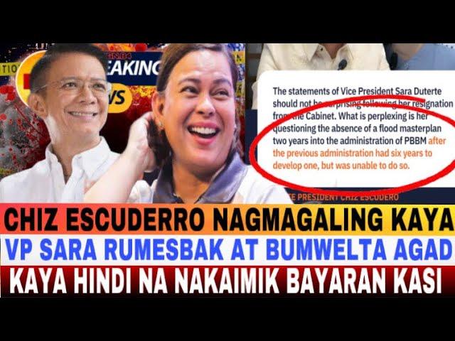 CHIZ EZCUDERRO NAGMAGALING PERO VP SARA RUMESBAK AT BUMWELTA AGAD KAYA HINDI NA NAKAIMIK BAYARAN KA?