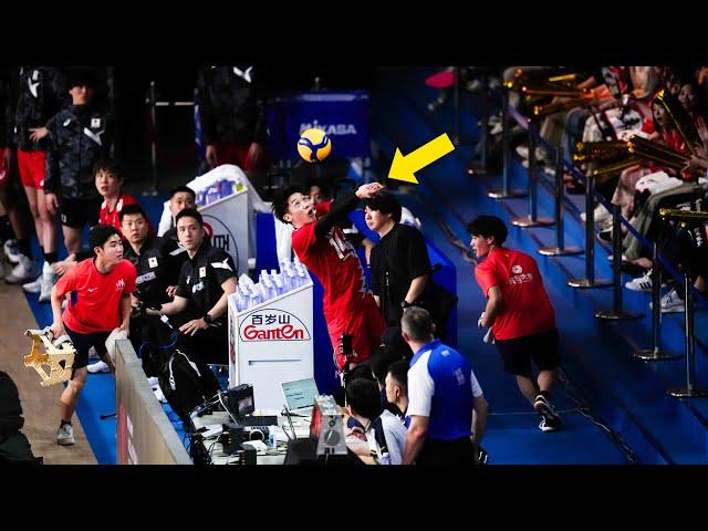 TOP 20 CRAZIEST Actions by Volleyball Team Japan !!!