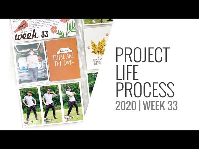 Project Life Layout 2020 | Week 33