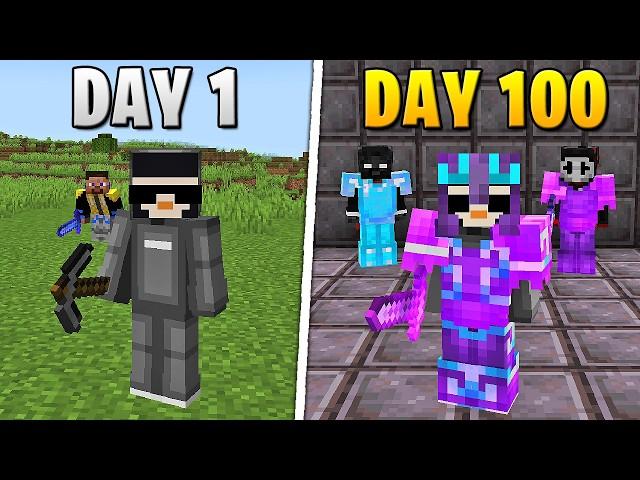 I Survived 100 Days on the Lifesteal SMP…