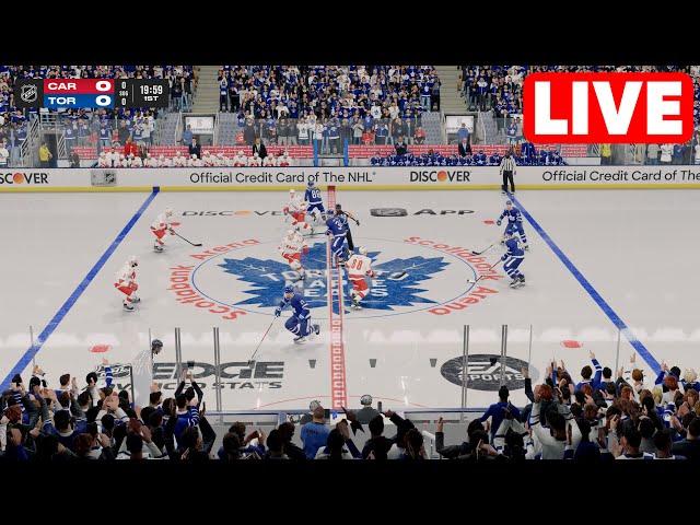NHL LIVE Carolina Hurricanes vs Toronto Maple Leafs - 22nd February 2025 | NHL Full Match - NHL 25