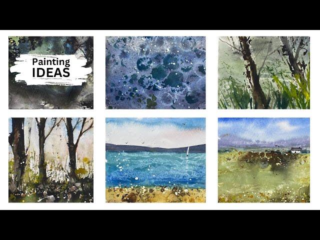 Experimental Watercolour Painting Ideas for Beginners