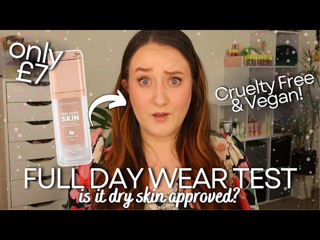 PROFUSION FEEL GOOD SKIN FOUNDATION REVIEW & FULL DAY WEAR TEST *NEW* Longwear Skin Perfector Try On