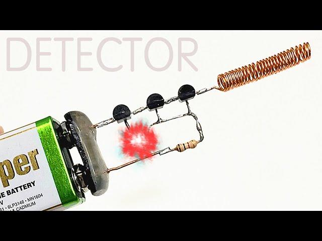 DIY hidden wiring detector! Really working project