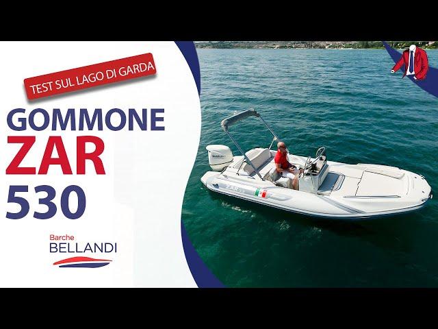 Gommone ZAR 53 - Recensione completa e test velocità  sul Lago di Garda - Oscar Bellandi