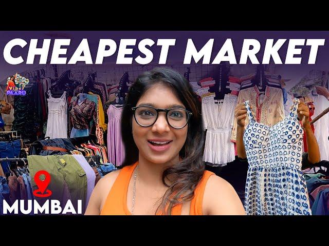 Cheapest Market in Mumbai | VJ Parvathy | Mumbai Street Shopping VLOG | Vibe With Paaru