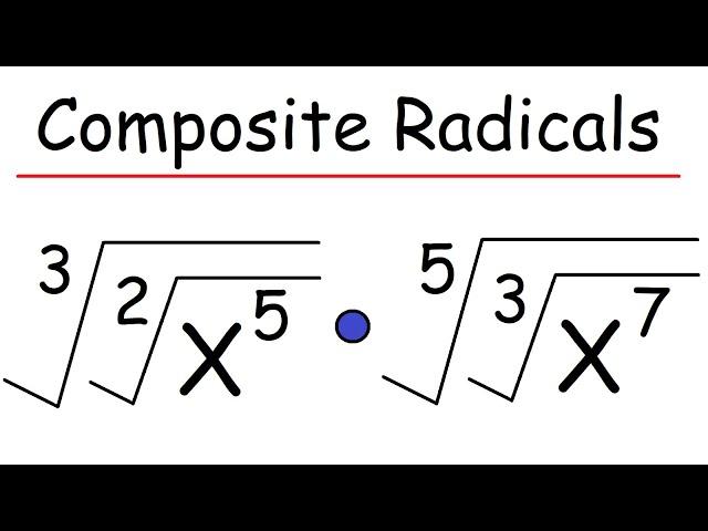 Multiplying and Simplifying Composite Radicals with Different Indices