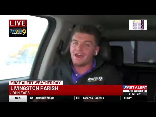 9 a.m. update on winter storm in Livingston Parish