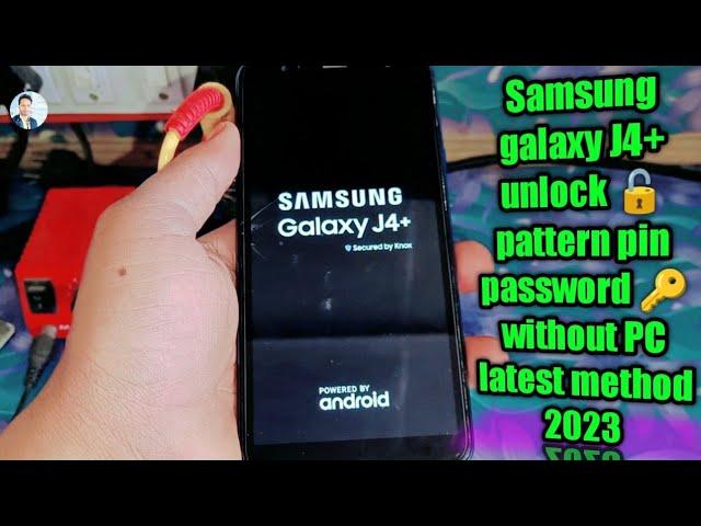 Samsung Galaxy j4+ Pattern Unlocked Without PC | Samsung J4 Plus Hard Reset Kaise Kare #Sarvjeetmob