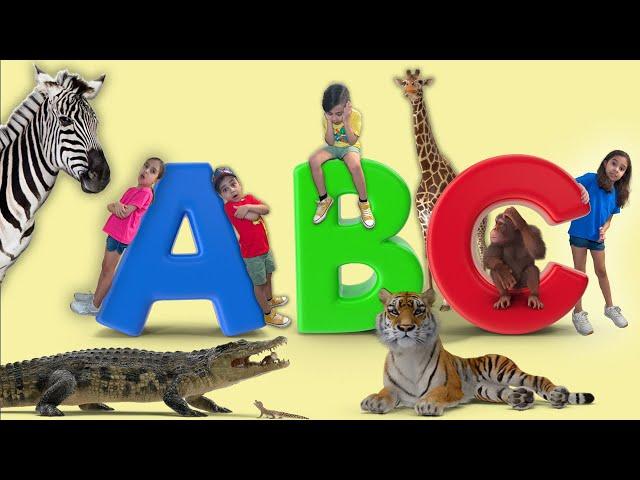 Educational Animal Video for Kids | Alphabet Animals & Sound | Learn ABC Animals  by Atrin and Soren