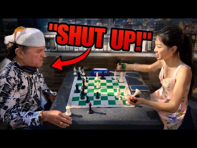 Woman Grandmaster Gets Trashtalked By Chess Hustlers For 18 Minutes Straight