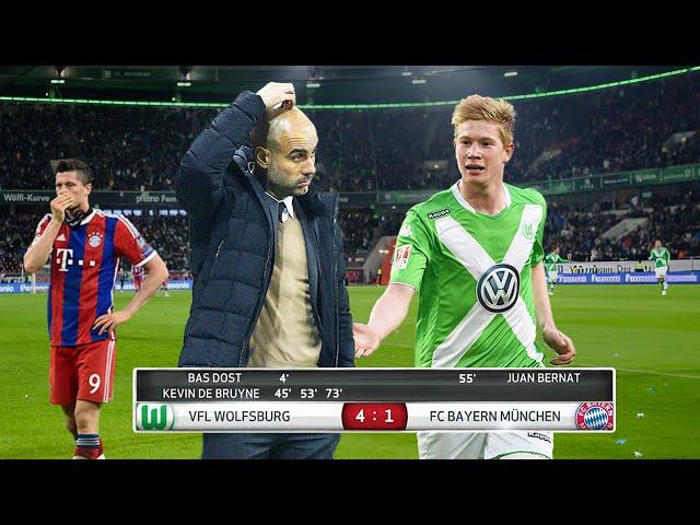 The Match That Made Guardiola's Man City Buy Kevin De Bruyne