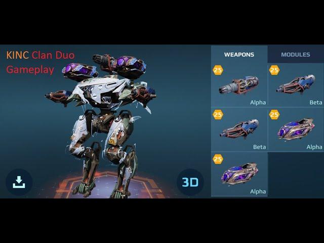 GOD MODE Flame Eiffel - KINC Duo Gameplay | War Robots