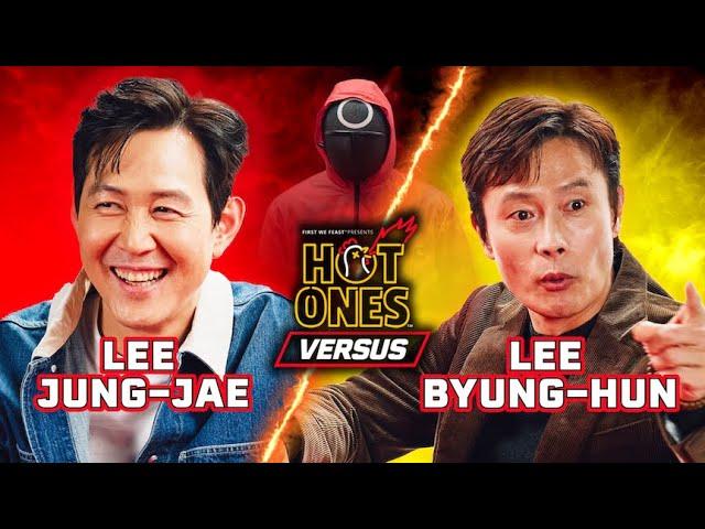 Squid Game’s Lee Jung-jae vs. Lee Byung-hun | Hot Ones Versus