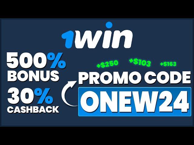 1WIN PROMO CODE - ONEW24 | CLAIM A 500% BONUS AND 30% CASHBACK