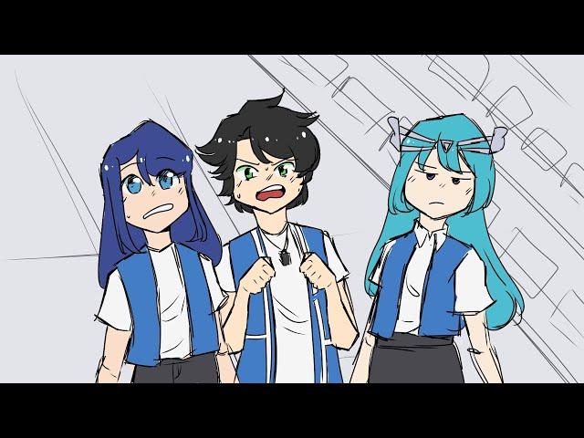 Draco kicking out robber (Krew Animatic)