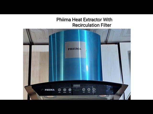 Phiima Heat Extractor With Recirculation Filter 