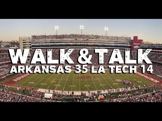 WALK & TALK: Arkansas 35, Louisiana Tech 14