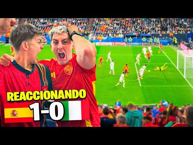 REACCIONANDO al ESPAÑA 1-0 ITALIA *este equipo da MIEDO*