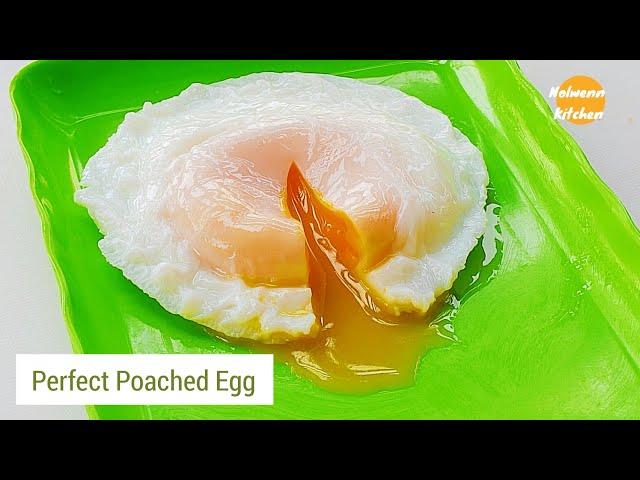 Perfect Poached Egg | How To Poach An Egg | Nolwenn Kitchen