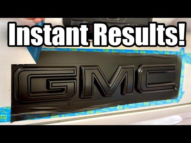 How To: Blackout Car Emblems Easily | Pro Plasti Dip Method!