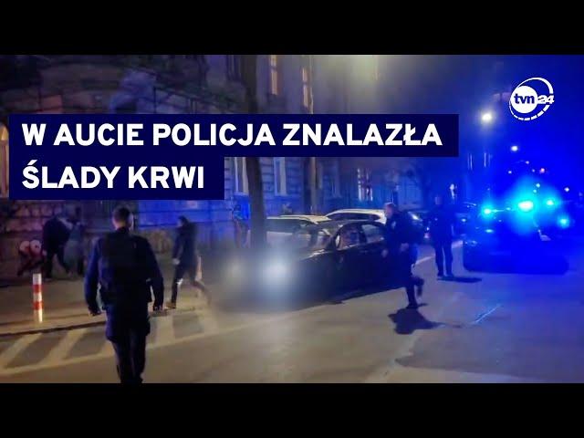 Nocna strzelanina i policyjna obława w centrum Krakowa. Zatrzymano dwie osoby @TVN24