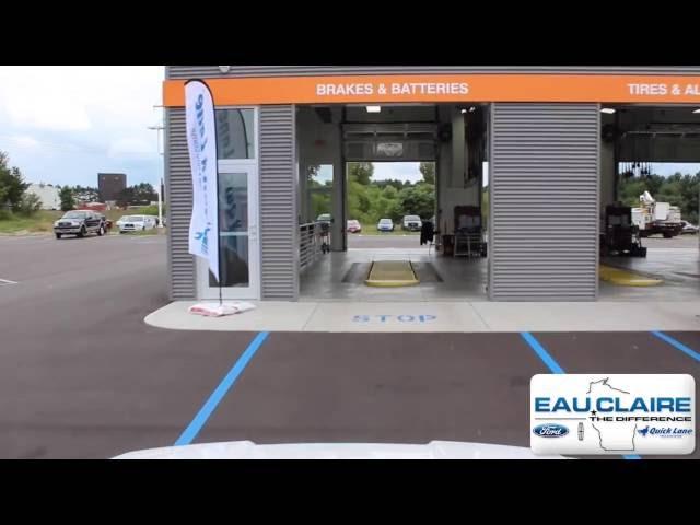 How to Get to the New Quick Lane at Eau Claire Ford Lincoln 2016