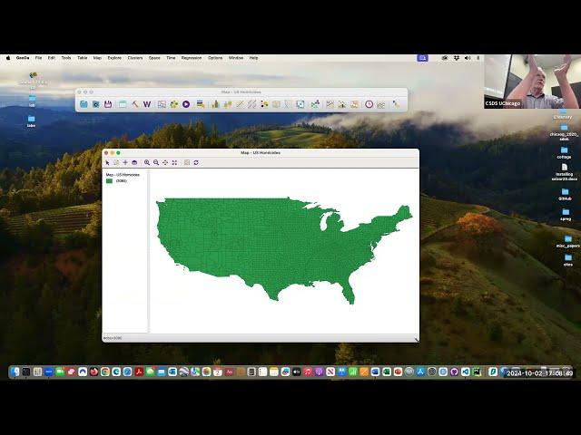 GeoDa Demo: Overview of Sample Data