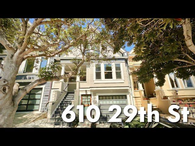 Buyer Preview: 610 29th Street, San Francisco,  Upper Noe Valley Updated Home  -  4K