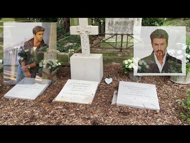 "George Michael Grave in London"  Film and Edit James Ayala