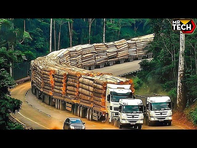 Extreme Dangerous Transport Skill Operations Oversize Truck, Biggest Heavy Equipment Machines#18