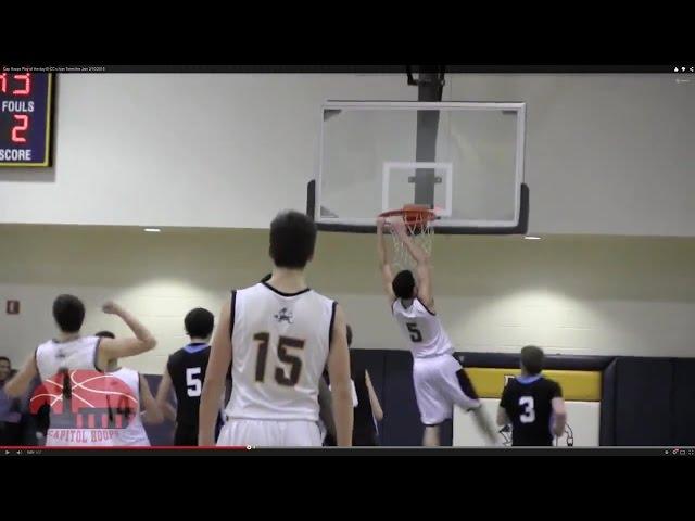 Cap Hoops Play of the day B-CC's Ivan Tores the Jam 2/10/2015