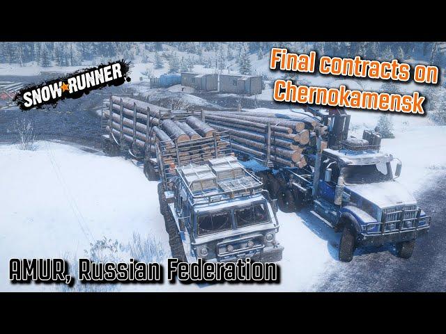 SnowRunner - The final contracts on Chernokamensk - Phase 4