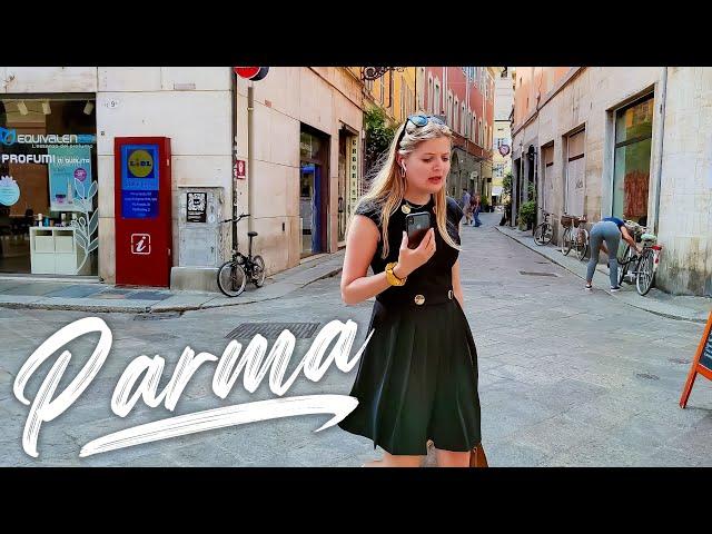 SUNNY PARMA. Italy - 4k Walking Tour around the City - Travel Guide. trends, moda #Italy