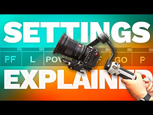 Must-Change Gimbal Settings for Better Footage - Cinepeer Weebill 3E