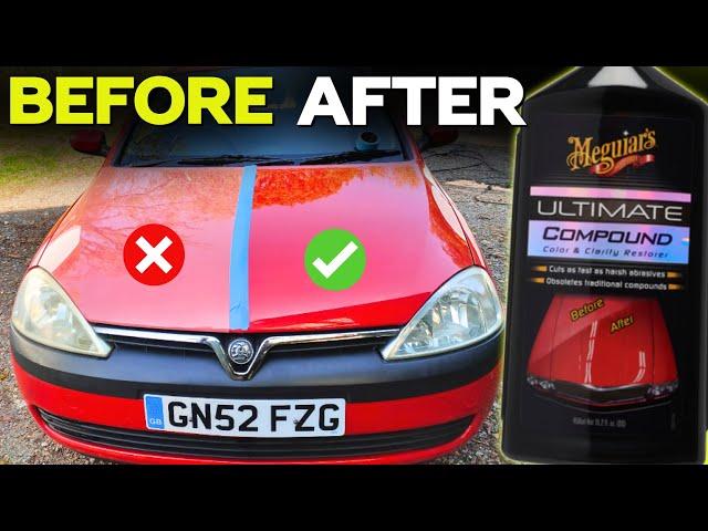 Easily Restore Faded Paintwork with Meguiar's Ultimate Compound