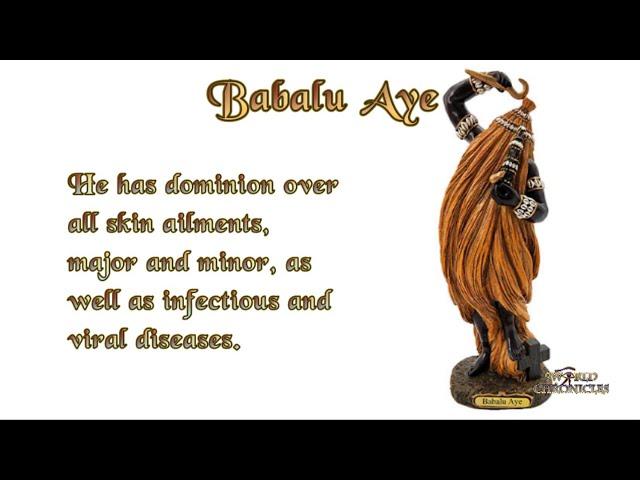 Babalu Aye Orisha Patron of those suffering, embodiment of disease and cures