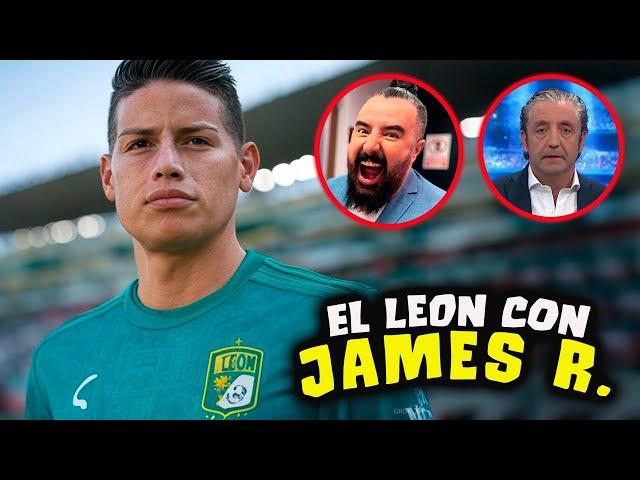 ASI REACCIONA PRENSA MEXICANA AL FICHAJE de JAMES RODRIGUEZ AL CLUB LEON de MEXICO