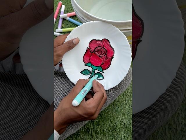 Amazing Rose Draw Using S Letter || #art #shorts #youtubeshorts #ashortaday -986