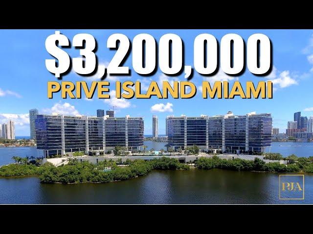 Prive Island Miami | $3.2 Million Dollar | Miami Luxury Condo Tour | Peter J Ancona