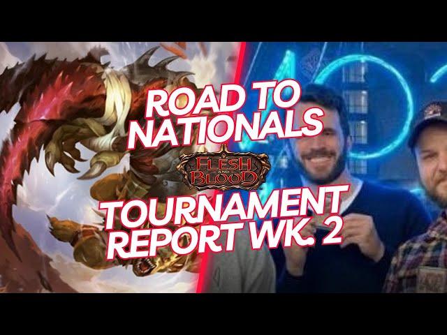 Road to Nationals Week 2! | Flesh and Blood | Heavy Hitters