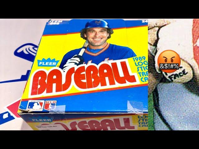 1989 FLEER CELLO BOX AND THE F*** FACE BILLY RIPKEN ERROR CARD HUNT!  (Throwback Thursday)