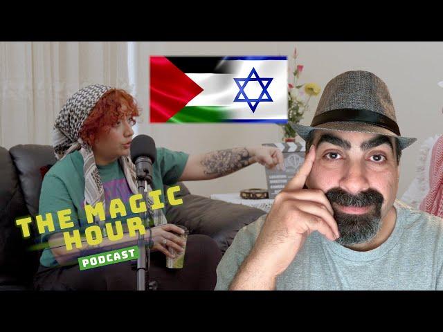 Palestine & Israel Conflict 'The Magic Hour' Podcast Host MagicLeb Guest Melak Khaleel