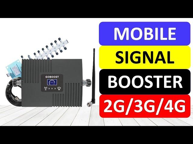 Top 10 Best Mobile Signal Booster 2G/3G/4G in 2024