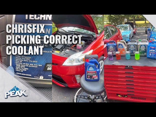 How to Pick the Best Coolant for Your Car with ChrisFix | PEAK Auto