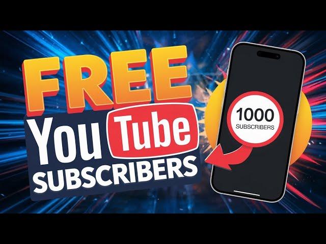 How to get unlimited subscribers for free on YouTube - Free subscribers on YouTube