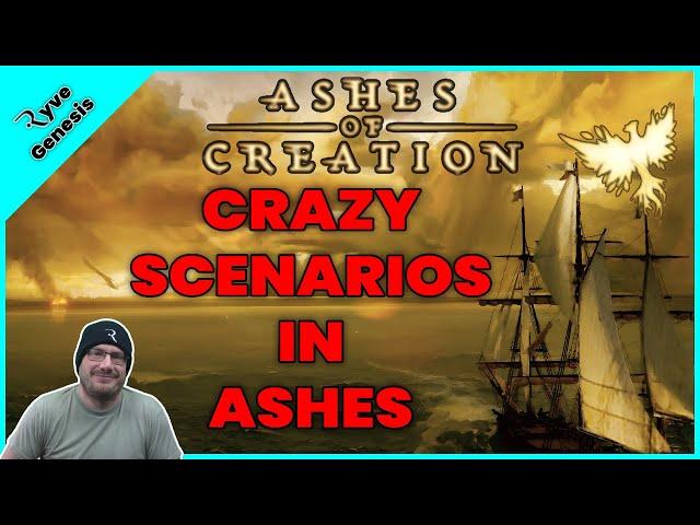 Crazy Scenarios that are possible in Ashes of Creation(AND not many other MMO's)