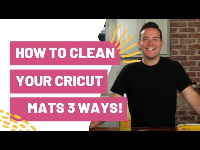 How To Clean Your Cricut Mats 3 Ways! Baby Wipes, Dawn Dish Soap, LA’s Totally Awesome